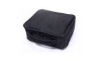 Women's Lady Mini Travel Cosmetic Train Bag is a waterproof black portable cosmetic bag. Cheap wholesale cosmetics bag, professional design custom high-quality cosmetic bag, immediately create samples, can also design and manufacture according to your idea.