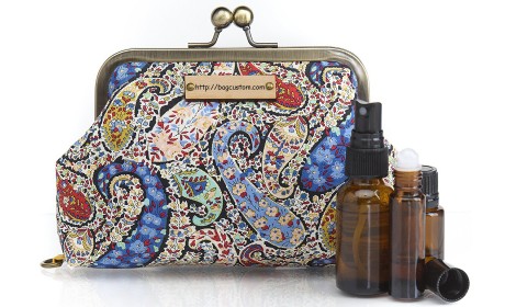 Beautiful And Stylish Young Living Travel Carrying Essential Oil Bags And Cases For Purse