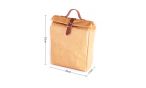 custom promotional waterproof insulated tyvek brown paper lunch bag