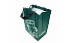 Reusable shopping bags food delivery canvas plastic cooler bag