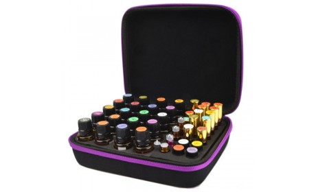 Stylish Hard-Top Carrying Cases holds Various Sizes Essential Oil Bottles.1. The essential oil organizer storage box is the ideal storage solution or travel companion for your essential oil collections. 
