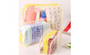 Travel PVC Cosmetic Bags Transparent