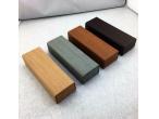 China Factory Direct Sale High Quality Wood Glasses Case With Pouch And Cloth