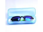 YT8025 New arrival sky blue reading glasses case Portable plastic glasses case