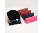 100 PC Portable Light Triangular Fold Glasses Case Eyeglass Sunglasses Protector Box