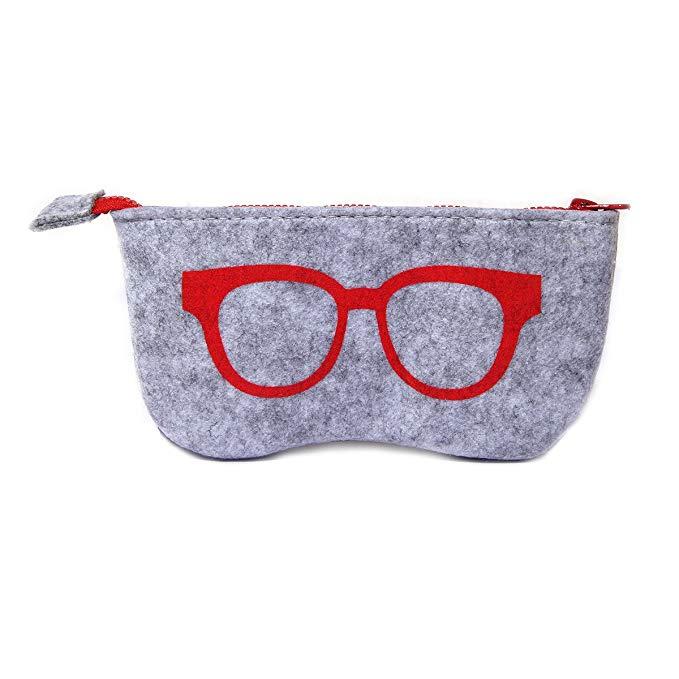 3 Pack Eyeglass Eyewear Case Pouch Bag Portable Soft Felt Sunglasses Glasses Case bag Pouch