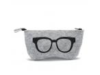 Felt Glasses Case 3 Pack Portable Soft Slip In Eyeglass Glass Sunglasses Pouch Holder
