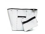 Modern large elegant neoprene factory price Customized pattern tote bag beach bag