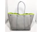 Wholesale Neoprene Fashion Customized Beach  Handbag Waterproof  Neoprene  Beach Tote Bag Inside Lining