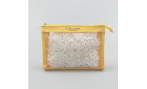 Custom Christmas High Quality Clear PVC Cosmetic Bag