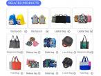 2019 new style  colorful print neoprene beach bag  wholesale women tote handbag