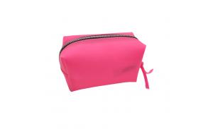 15 Years Factory Hot Color Jelly Pink Mini Travel Cosmetic Bag