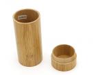 Carve your logo Pull Out Hard Wholesale Bamboo Wooden Sunglasses Case