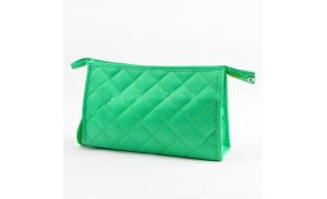 Customizable Promotional Quilted Travel Cosmetic Bag