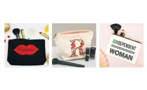 Hot Selling Logo Printed Make Up Bag Custom Cotton Canvas Cosmetic Bag
