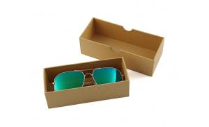 Cheap wholesale sunglasses packaging boxes hard sunglass case with logo