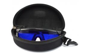 Sunglasses Display Case Storage Holder Organizer Wall Mount Shelving Shelf 3D Glasses Rack Oak Wood YM5-657