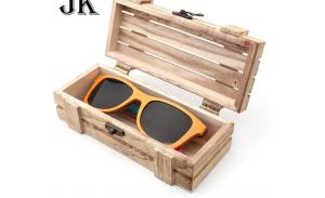 high quality bamboo and wood glasses cases Natural handmade bamboo sunglasses box retro glasses box wholesale custom