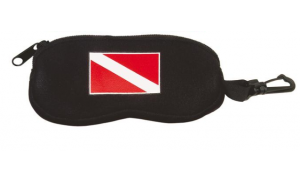 Soft zipper neoprene glasses case/neoprene eyeglass bag