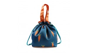 Customized Carrot Cartoon Cloth Lunch Bag