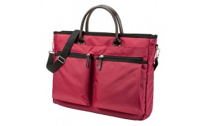 Red Briefcase Laptop Bag Notebook Computer Business Handbag