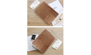 Custom Design Genuine Wood Cover Skin Laptop Bag For Macbook Air 13 inch