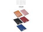 Custom 12 13 14 15 16 17 inch business notebook case sleeve PU leather laptop bag women
